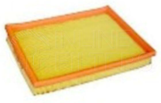 Inline FA12242. Air Filter Product – Panel – Oblong Product Air filter product
