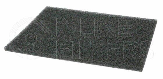 Inline FA12302. Air Filter Product – Mat – Oblong Product Air filter product
