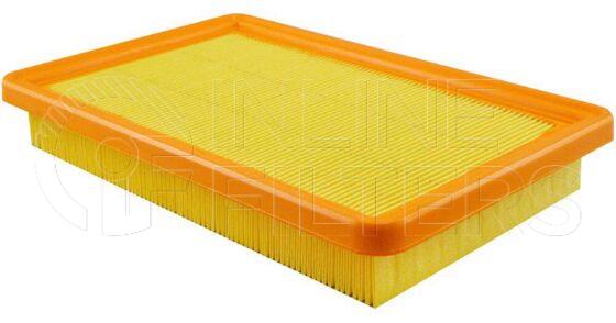 Inline FA12345. Air Filter Product – Panel – Oblong Product Air filter product