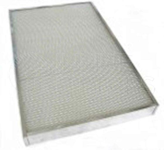 Inline FA12376. Air Filter Product – Panel – Oblong Product Panel air filter