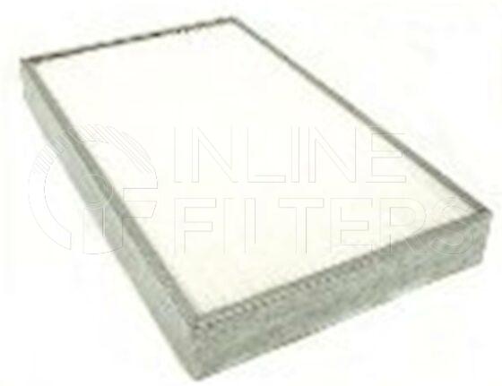 Inline FA12403. Air Filter Product – Panel – Oblong Product Panel air filter