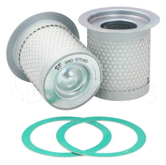 Inline FA12670. Air Filter Product – Compressed Air – Flange Product Air filter product