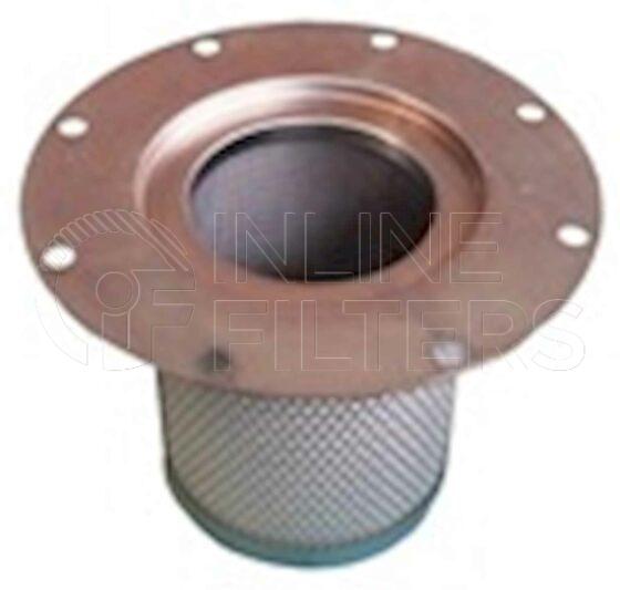 Inline FA12879. Air Filter Product – Compressed Air – Flange Product Compressed air filter with flange