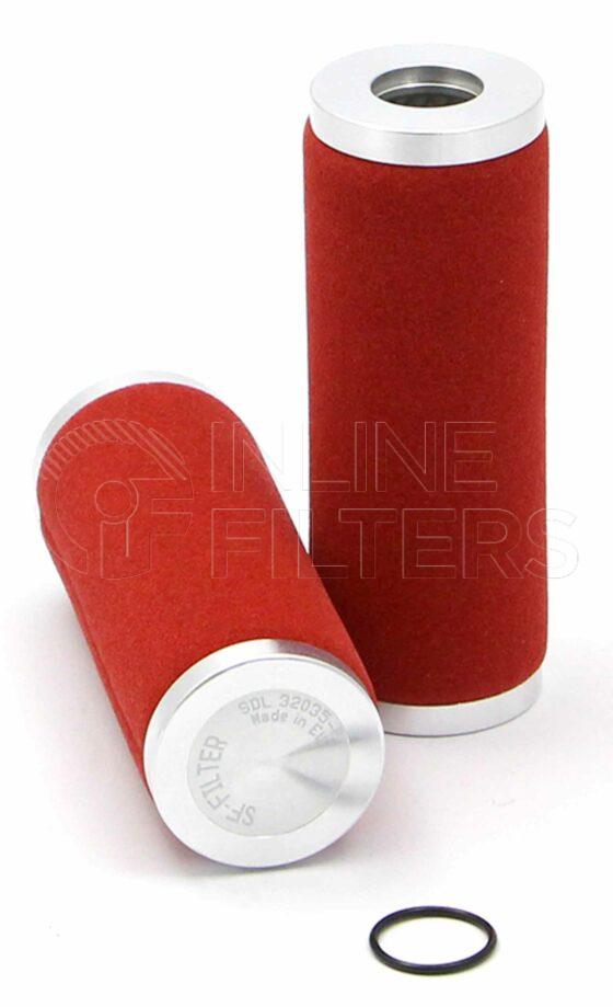 Inline FA13619. Air Filter Product – Compressed Air – Cartridge Product Compressed air filter cartridge