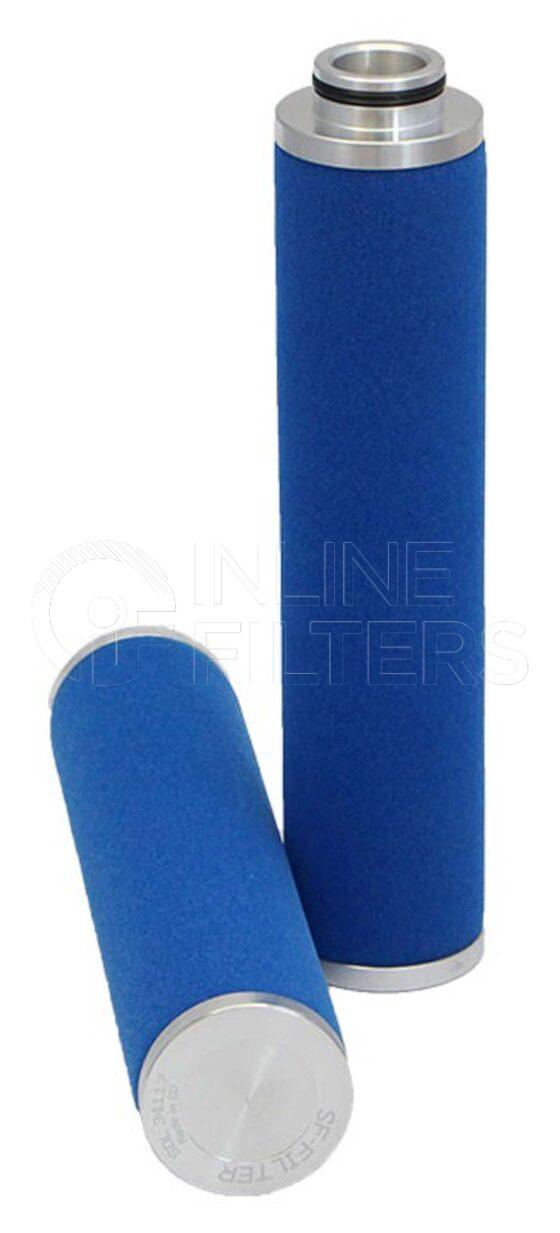 Inline FA13730. Air Filter Product – Compressed Air – Cartridge Product Compressed air filter cartridge