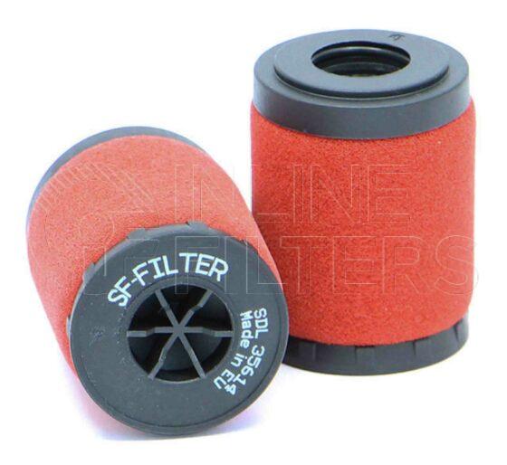 Inline FA13760. Air Filter Product – Compressed Air – Cartridge Product Compressed air filter cartridge