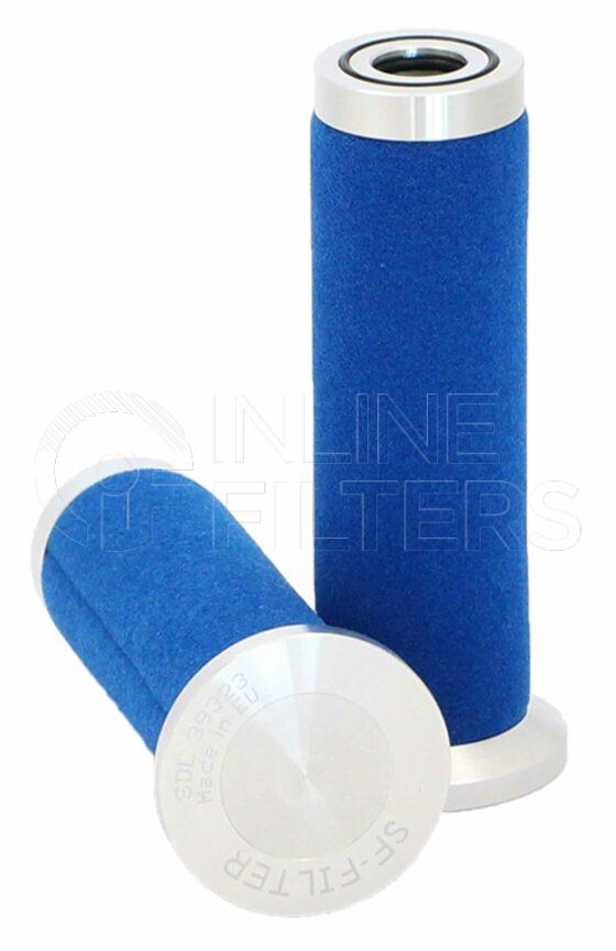Inline FA14047. Air Filter Product – Compressed Air – Flange Product Air filter product