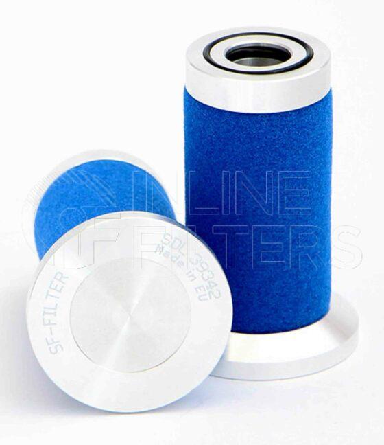 Inline FA14058. Air Filter Product – Compressed Air – Cartridge Product Compressed air filter cartridge