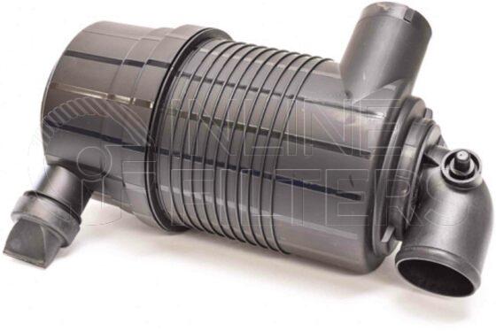 Inline FA14234. Air Filter Product – Housing – Complete Plastic Product Plastic air filter housing Brand Donaldson Inlet OD 64mm Outlet OD 64mm Mounting Band Cap FIN-FA14235 one required Rain Cap FIN-FA11070 Replacement Vacuator Valve FIN-FA11377 Replacement Outer Element FIN-FA10909 Replacement Inner Element FIN-FA10689
