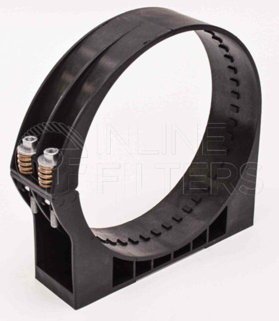 Inline FA14235. Air Filter Product – Accessory – Mounting Band Product Mounting band for air filter housing Material Plastic ID 172mm