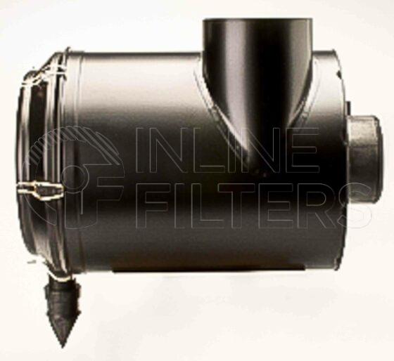 Inline FA14351. Air Filter Product – Housing – Complete Metal Product Metal air filter housing Brand Donaldson Inlet OD 178mm Outlet OD 152mm Replacement Vacuator Valve FIN-FA14242 Replacement Outer Element FIN-FA10891 Replacement Inner Element FIN-FA10896