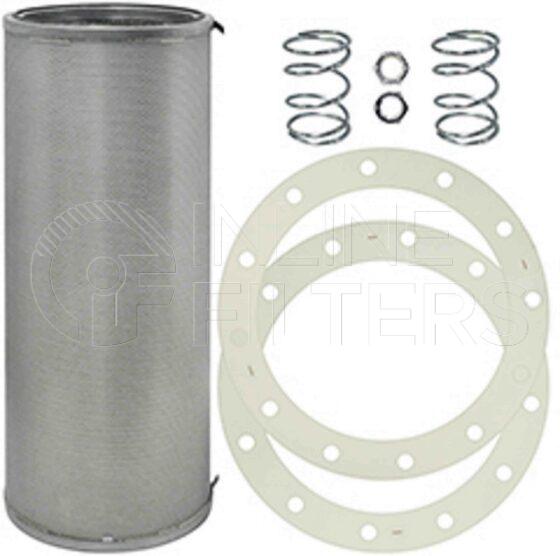 Inline FA14444. Air Filter Product – Compressed Air – Cartridge Product Air filter product