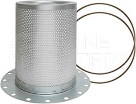 Inline FA14453. Air Filter Product – Compressed Air – Flange Product Air/oil separator filter Gaskets 2 attached