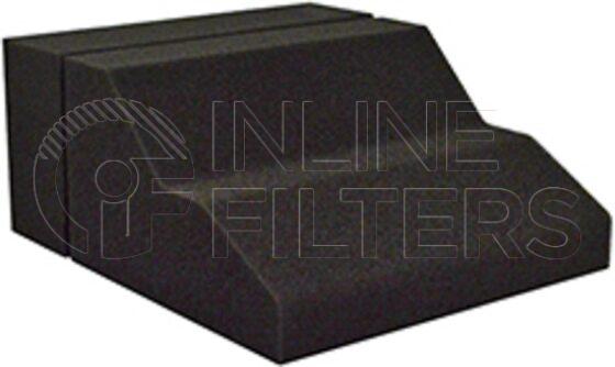 Inline FA14467. Air Filter Product – Mat – Oblong Product Air filter product