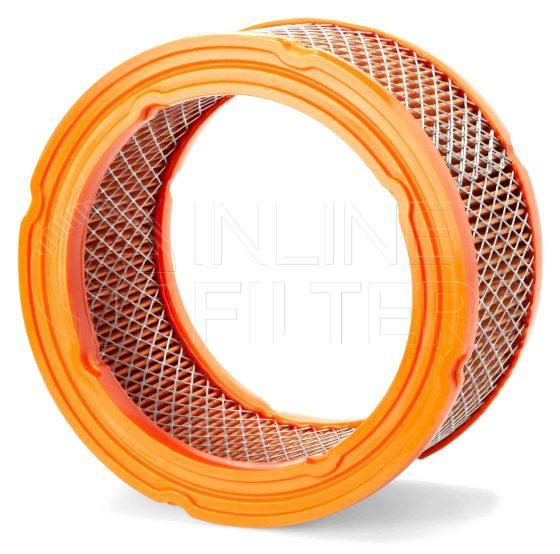 Inline FA14491. Air Filter Product – Cartridge – Round Product Round air filter cartridge