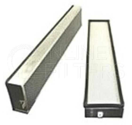 Inline FA14502. Air Filter Product – Panel – Oblong Product Air filter product