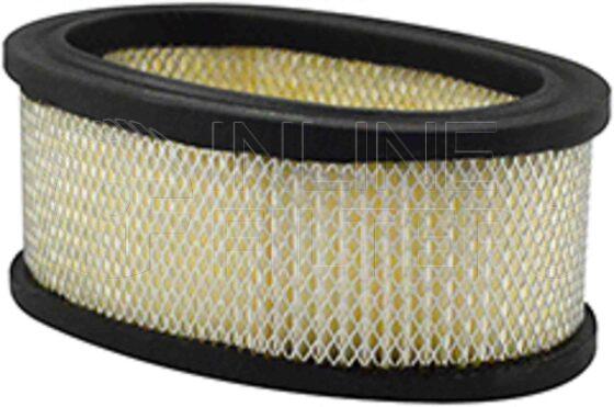 Inline FA14508. Air Filter Product – Cartridge – Oval Product Air filter product