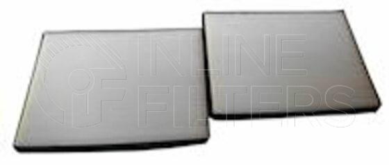 Inline FA14529. Air Filter Product – Panel – Oblong Product Air filter product