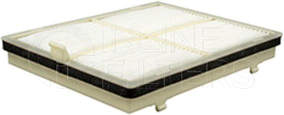 Inline FA14555. Air Filter Product – Panel – Oblong Product Cabin air filter