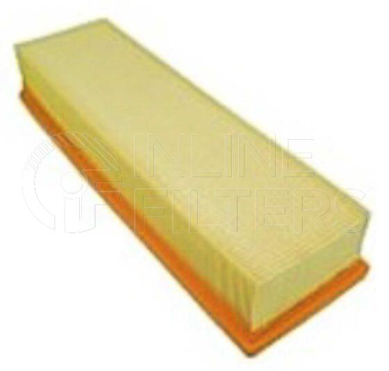 Inline FA14556. Air Filter Product – Panel – Oblong Product Air filter product