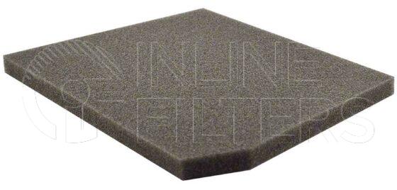 Inline FA14612. Air Filter Product – Panel – Oblong Product Foam cabin air filter