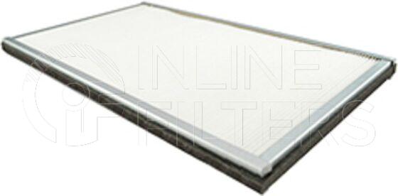 Inline FA14615. Air Filter Product – Panel – Oblong Product Air filter product