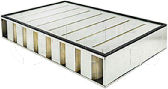 Inline FA14638. Air Filter Product – Panel – Oblong Product Panel air filter element Fits Railroad and marine applications