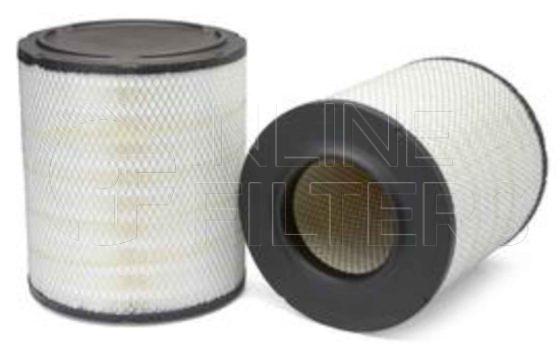 Inline FA14668. Air Filter Product – Radial Seal – Round Product Air filter product