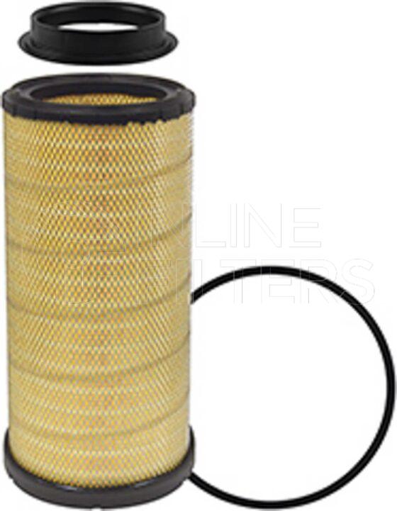 Inline FA14672. Air Filter Product – Radial Seal – Round Product Air filter product