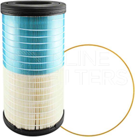 Inline FA14689. Air Filter Product – Radial Seal – Round Product Air filter product