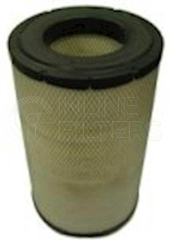 Inline FA14692. Air Filter Product – Radial Seal – Round Product Radial seal air filter element