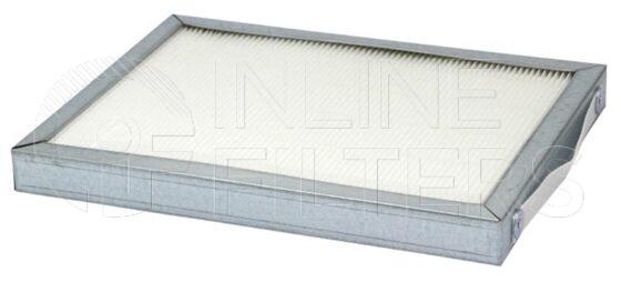 Inline FA14731. Air Filter Product – Panel – Oblong Product Air filter product