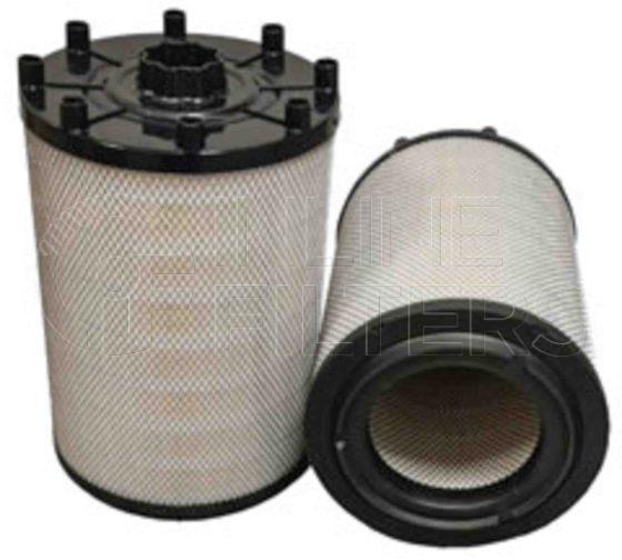 Inline FA14756. Air Filter Product – Radial Seal – Round Product Radial seal air filter cartridge Usage Must use FIN-FA11032 kit with lid on first installation