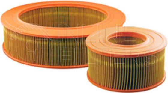 Inline FA14919. Air Filter Product – Cartridge – Round Product Outer and inner air filter kit