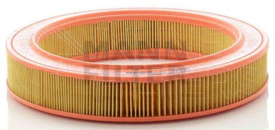 Inline FA14958. Air Filter Product – Cartridge – Round Product Air filter product
