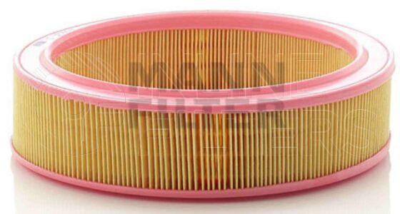 Inline FA14971. Air Filter Product – Cartridge – Round Product Air filter product