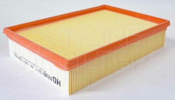 Inline FA14986. Air Filter Product – Panel – Oblong Product Panel air filter Type Soft plastic