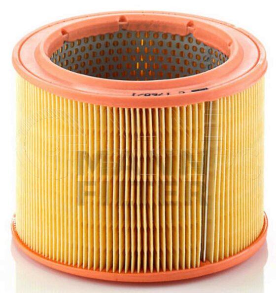 Inline FA14988. Air Filter Product – Cartridge – Round Product Air filter product