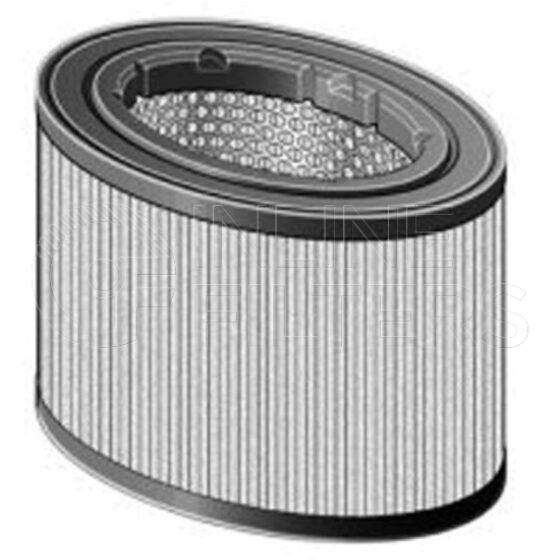 Inline FA14994. Air Filter Product – Cartridge – Oval Product Air filter product