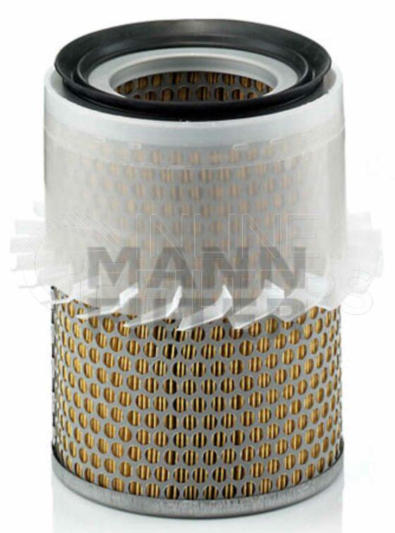 Inline FA15003. Air Filter Product – Cartridge – Fins Product Air filter product