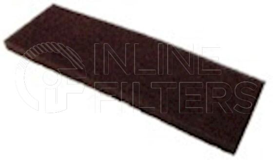 Inline FA15122. Air Filter Product – Mat – Oblong Product Air filter product