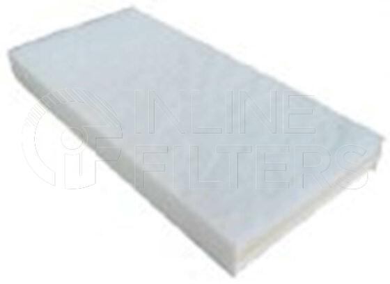 Inline FA15159. Air Filter Product – Panel – Oblong Product Air filter product