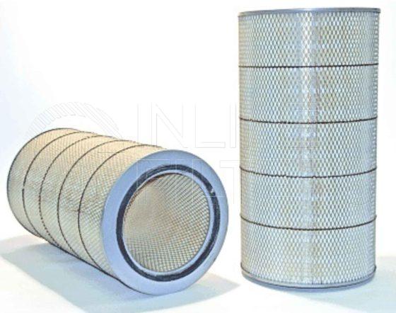 Inline FA15171. Air Filter Product – Cartridge – Round Product Round air filter cartridge Media Paper Mixed Fleece Fire Retardant Media FIN-FA10463