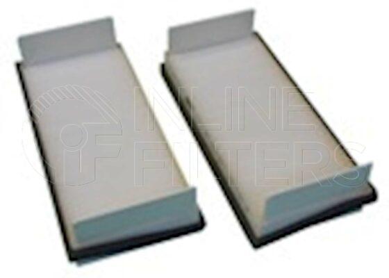 Inline FA15174. Air Filter Product – Panel – Oblong Product Panel air filter