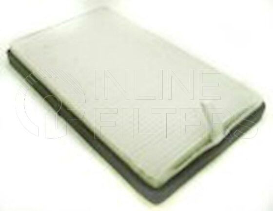 Inline FA15196. Air Filter Product – Panel – Oblong Product Air filter product