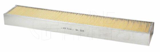 Inline FA15239. Air Filter Product – Panel – Oblong Product Air filter product