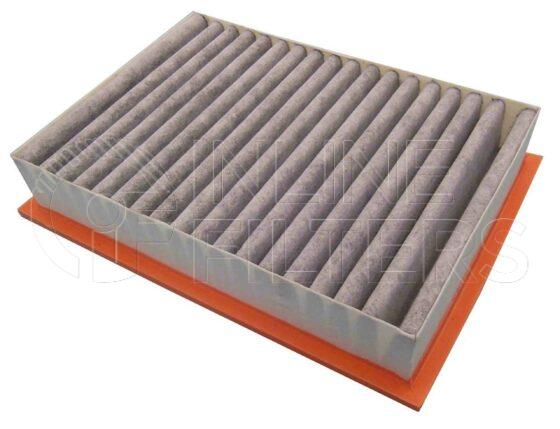 Inline FA15249. Air Filter Product – Panel – Oblong Product Panel air filter