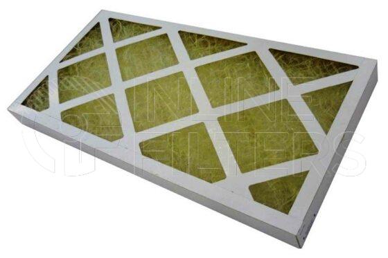 Inline FA15254. Air Filter Product – Panel – Oblong Product Air filter product