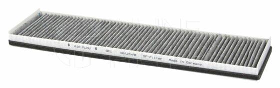 Inline FA15310. Air Filter Product – Panel – Oblong Product Panel air filter