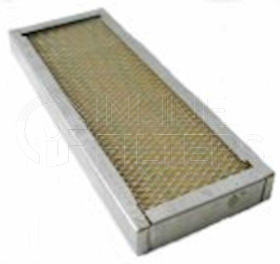 Inline FA15325. Air Filter Product – Panel – Oblong Product Panel air filter